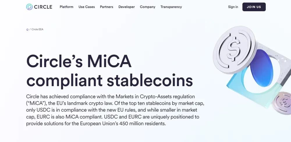 Coppie di mercato USDC