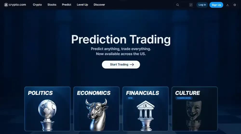 Cryptocom Prediction Trading