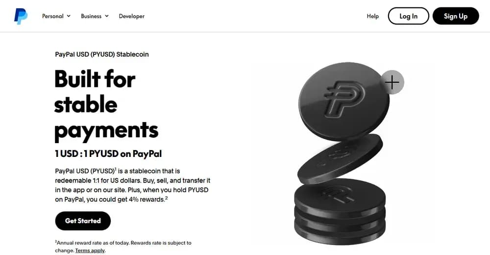 PayPal USD PYUSD)