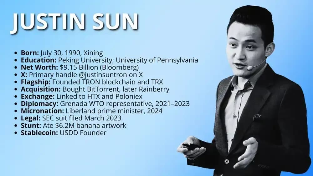 Chi è Justin Sun