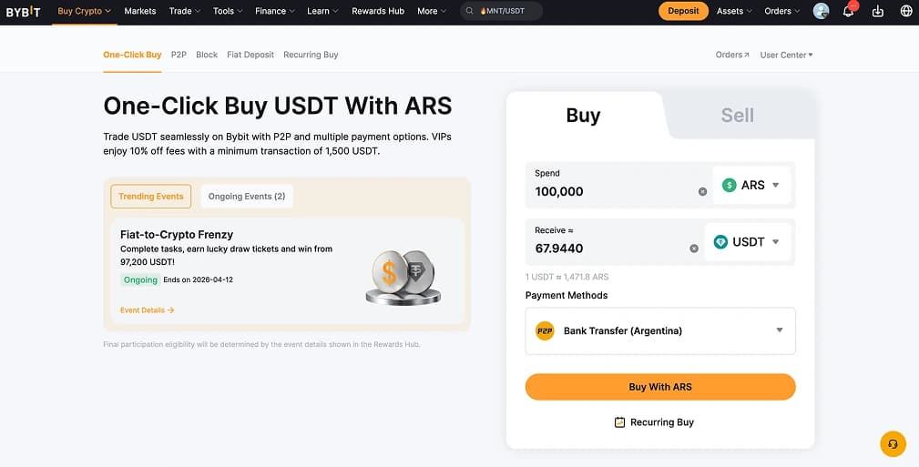 Comprar Tether (USDT) en Argentina