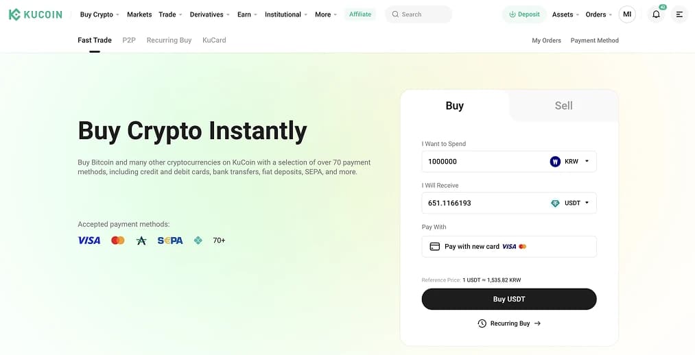 Wie man Tether (USDT) in Südkorea kauft