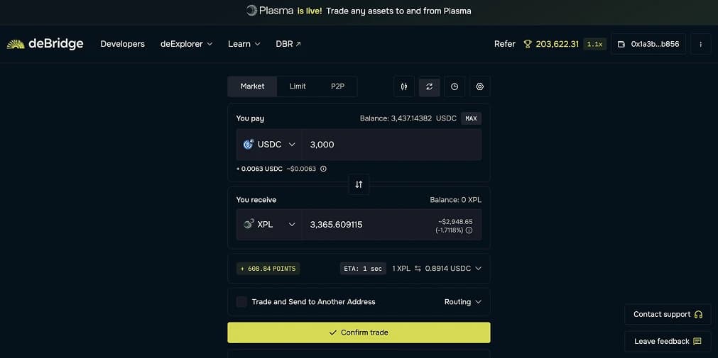 Bridge to Plasma (Any Chain)