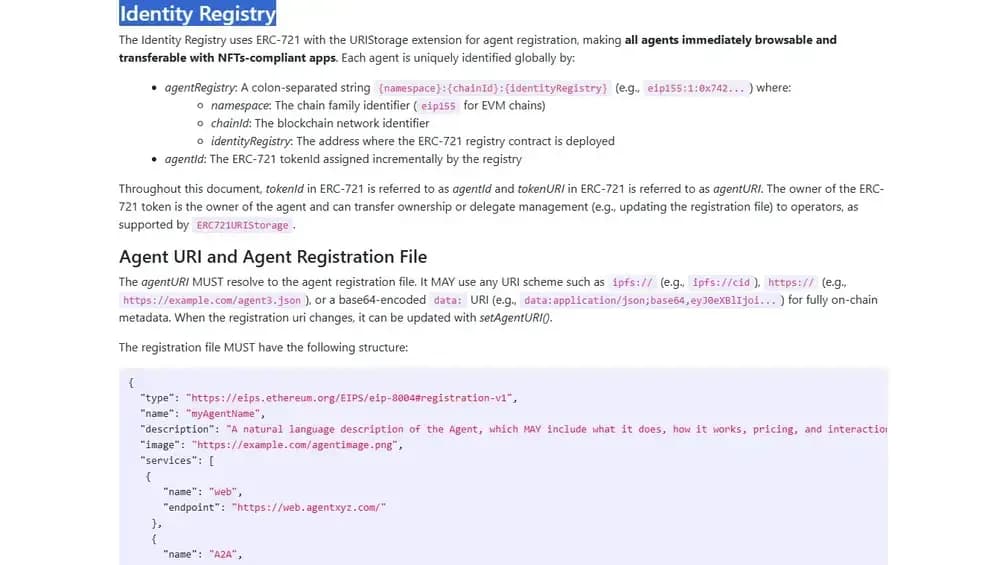 ERC-8004 Identity Registry