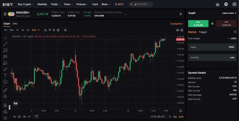 Bybit TradFi Leverage