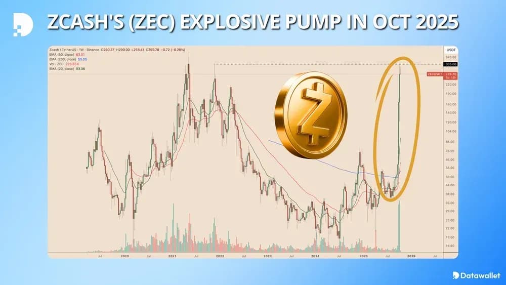 Zcash's (ZEC) Explosive Pump in Oct 2025