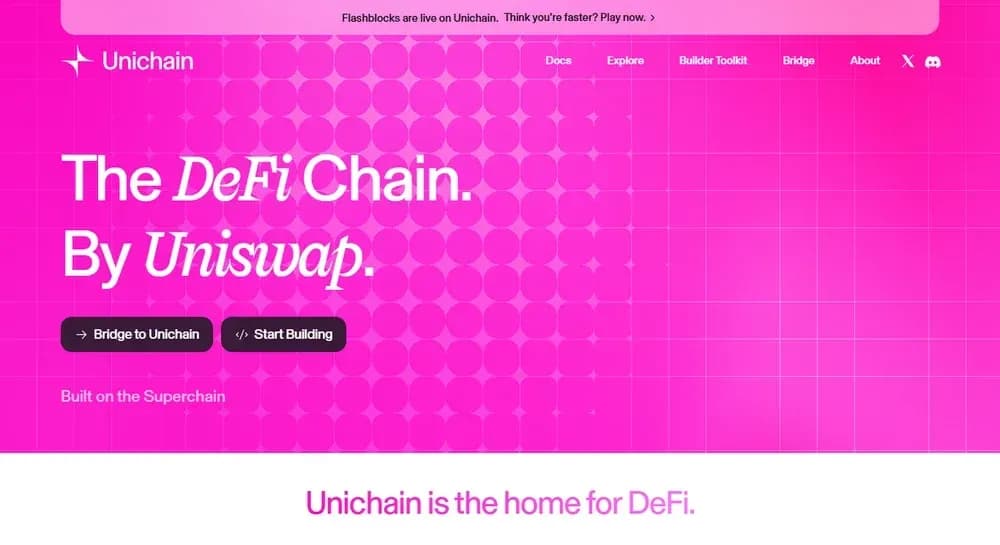 unichain layer 2 crypto network