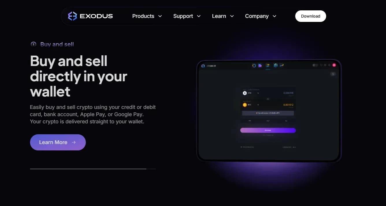 Exodus Ethereum Wallet