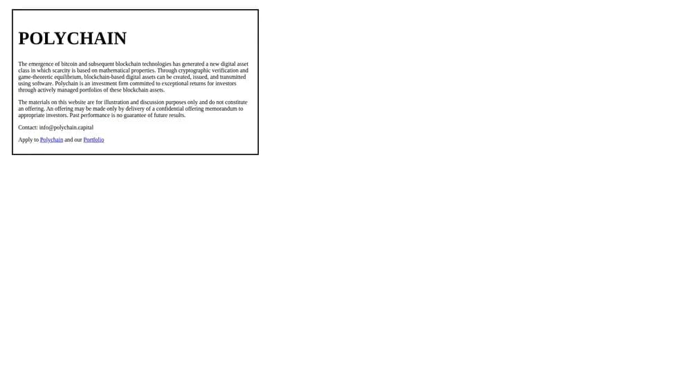 Polychain Capital