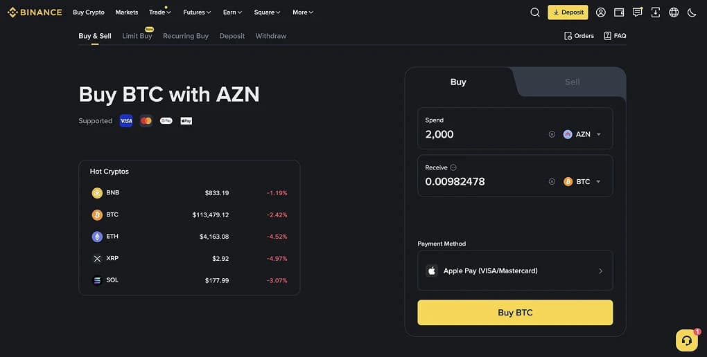 Binance Azerbaijan