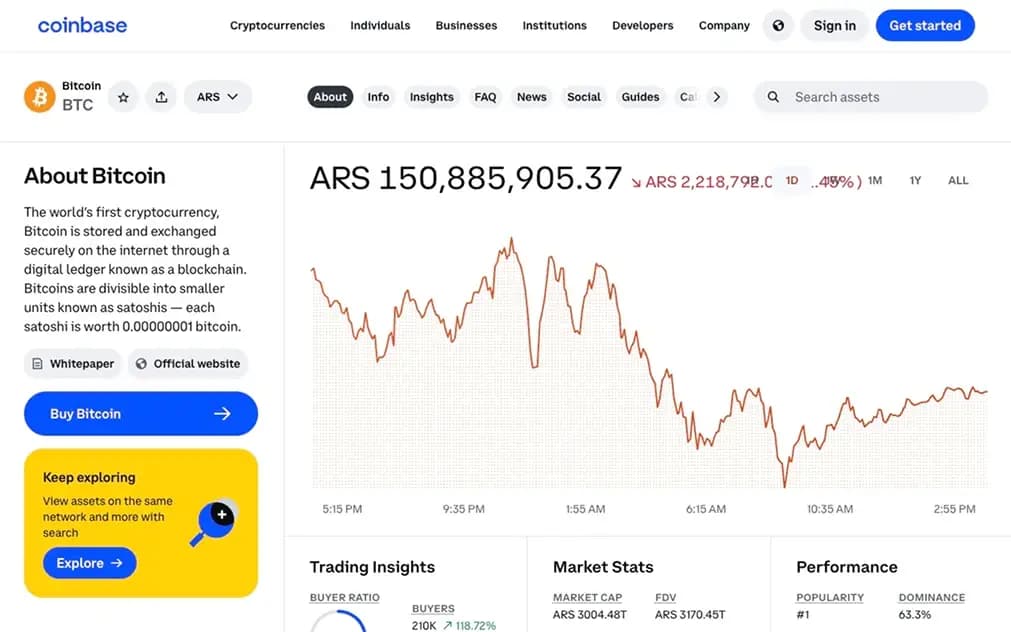 Coinbase.