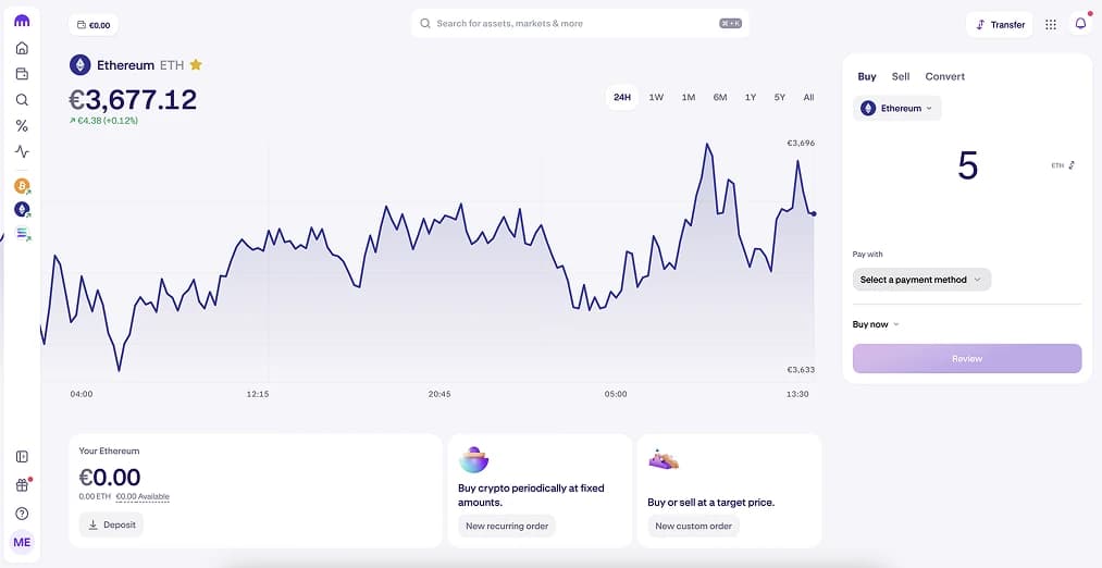 1. Kraken  أفضل منصة تداول بشكل عام في ألمانيا