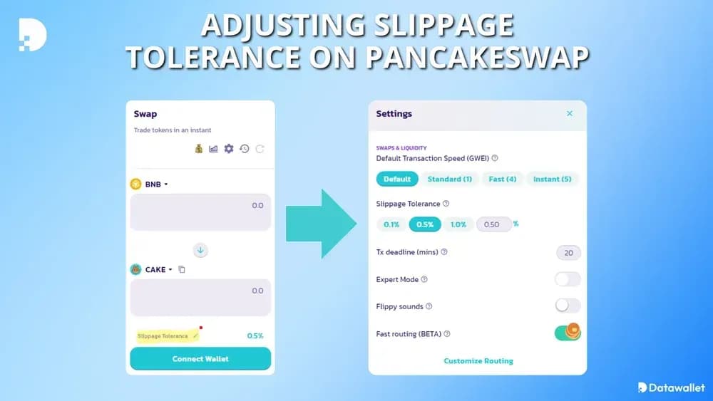 Adjust Slippage Tolerance Settings