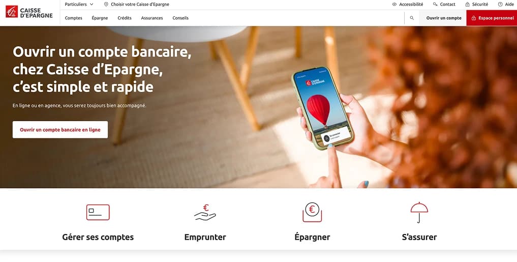 About Caisse d’Epargne