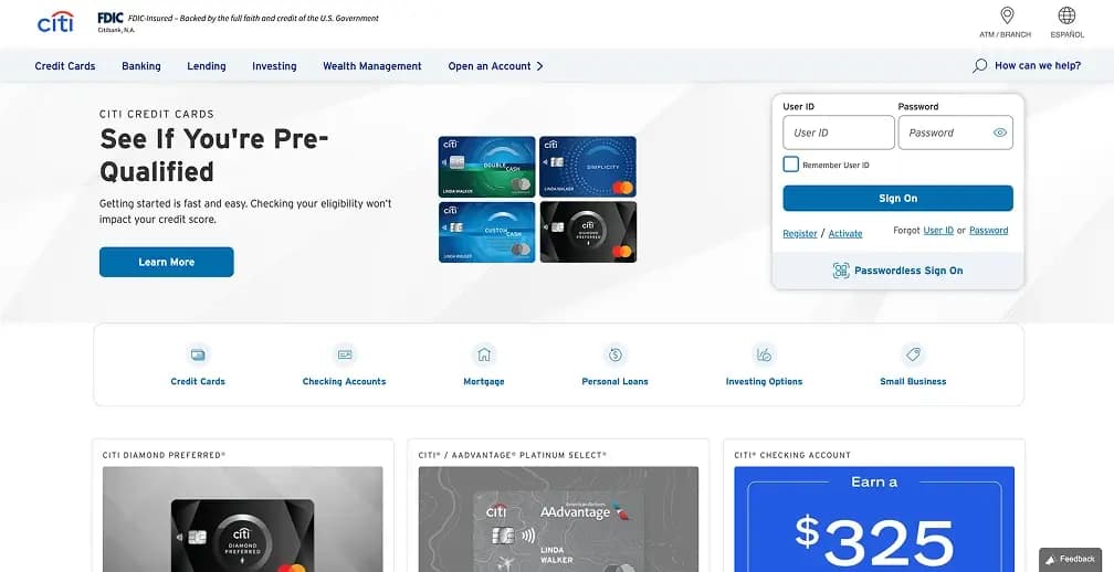 نبذة عن Citibank