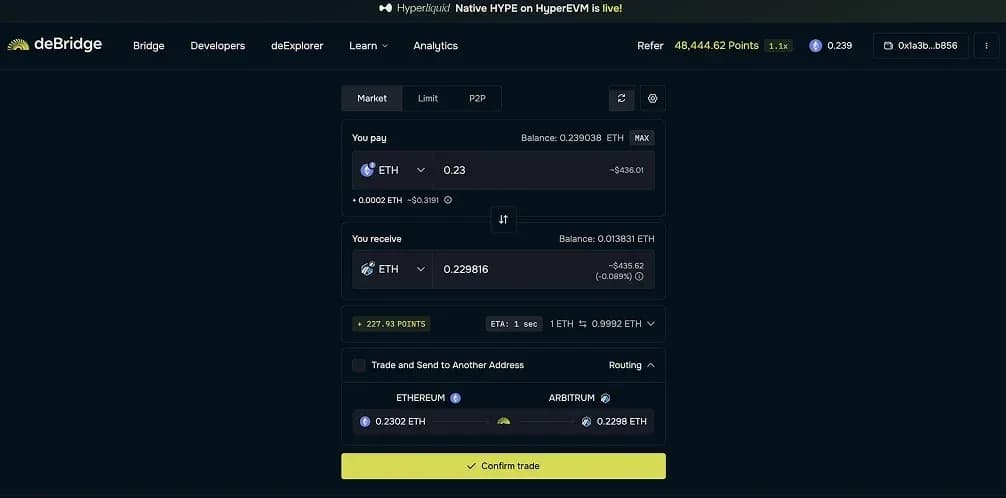 How to Bridge Crypto Assets, ETH to Base Example 
