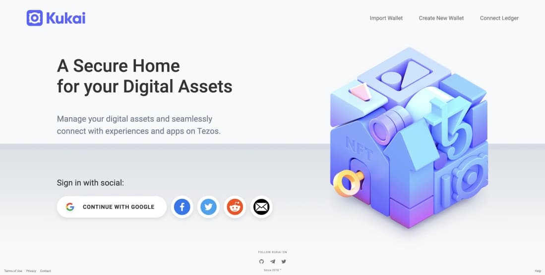 Wallet  كوكايTezos