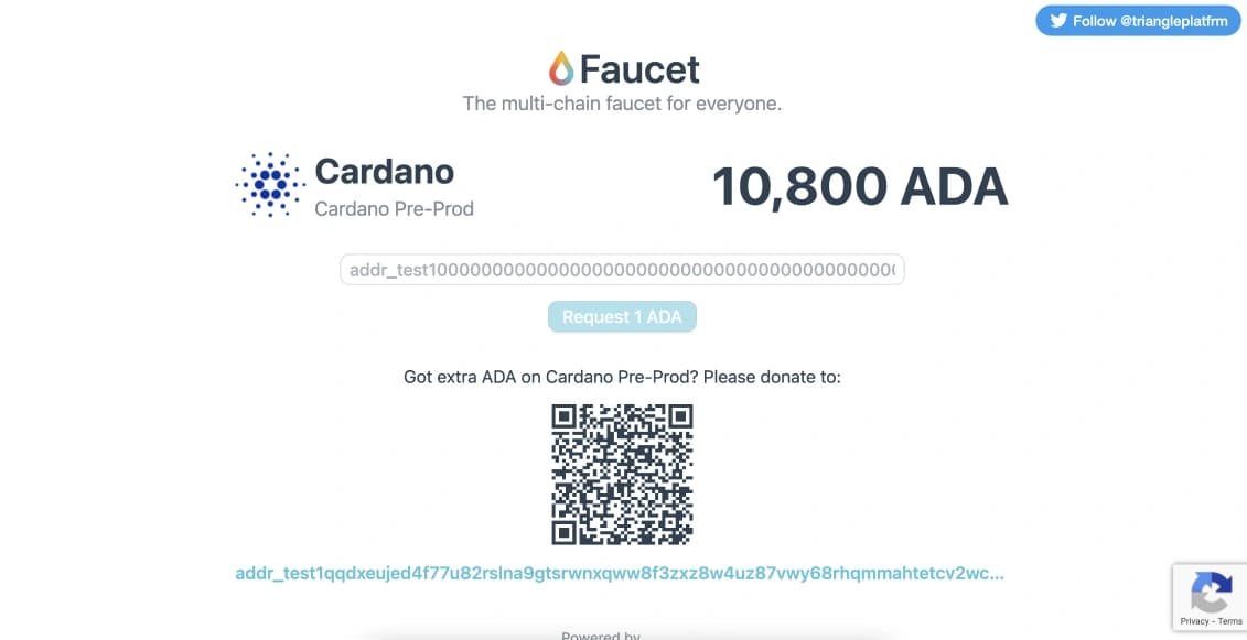 Alternative Cardano Faucets