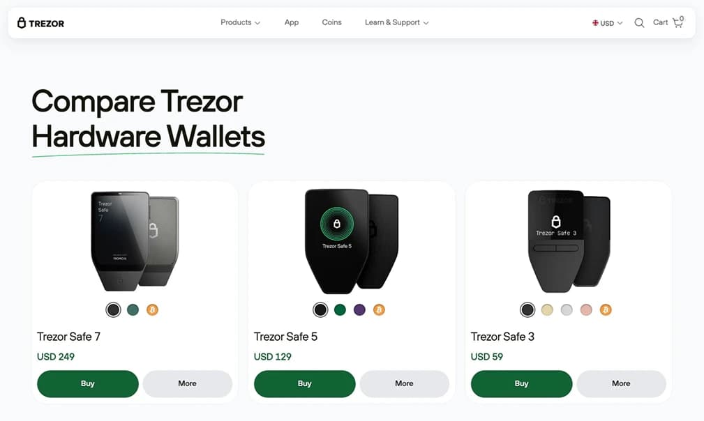 Trezor.