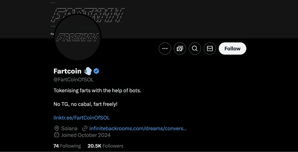 Comment Fartcoin -t-il ?