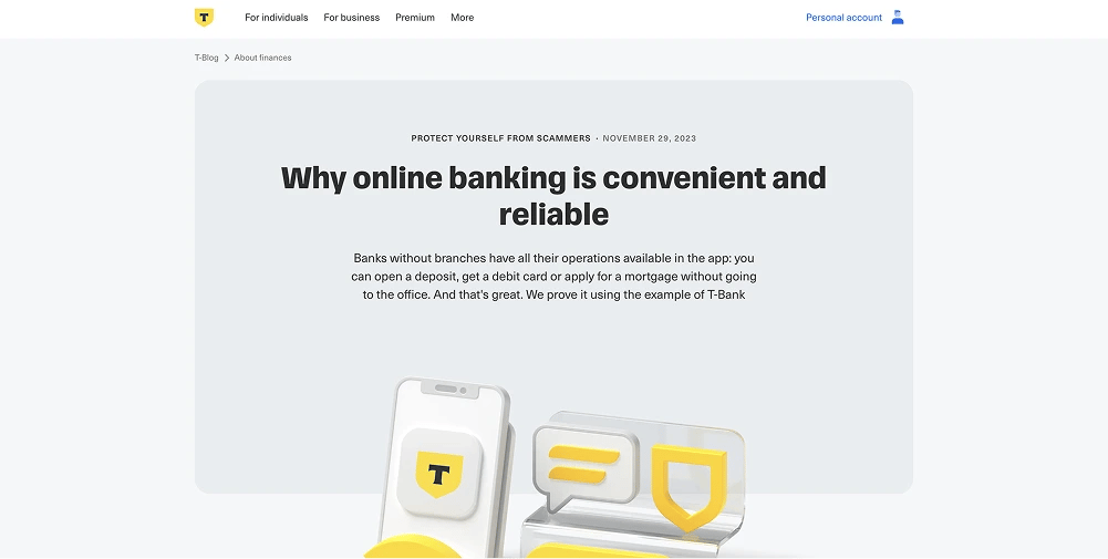 About Tinkoff Bank