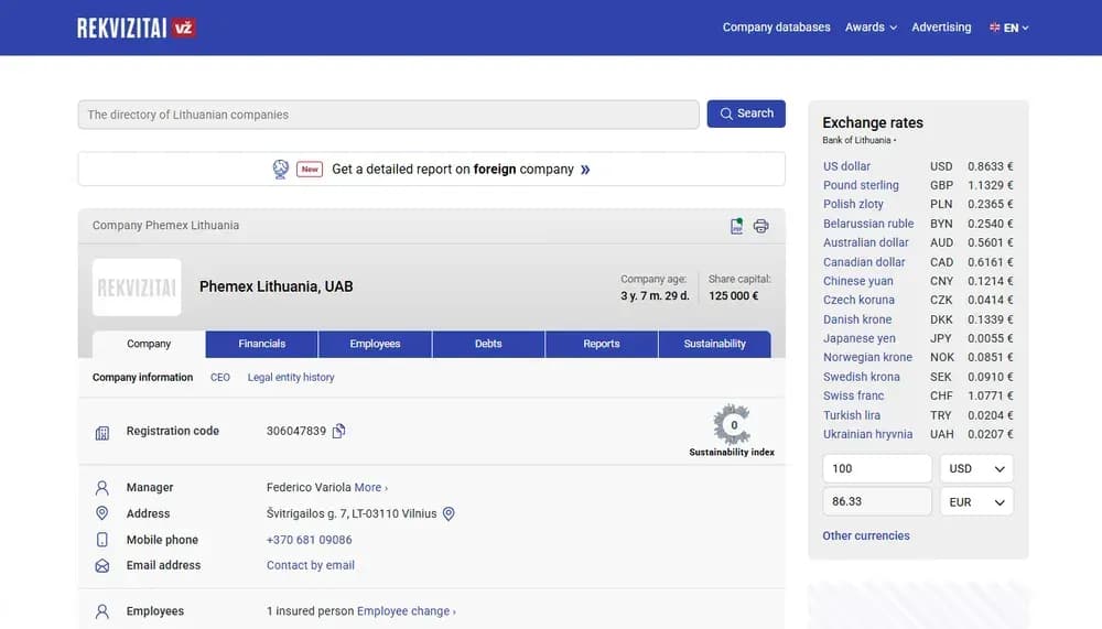 Phemex Licenses and Regulation