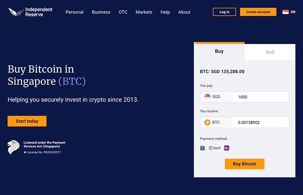 Buy Bitcoin with DBS Bank.