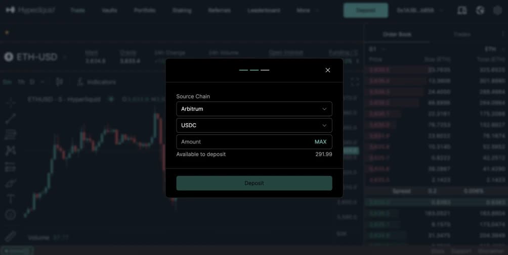 Bridge alternatif Solana  Hyperliquid