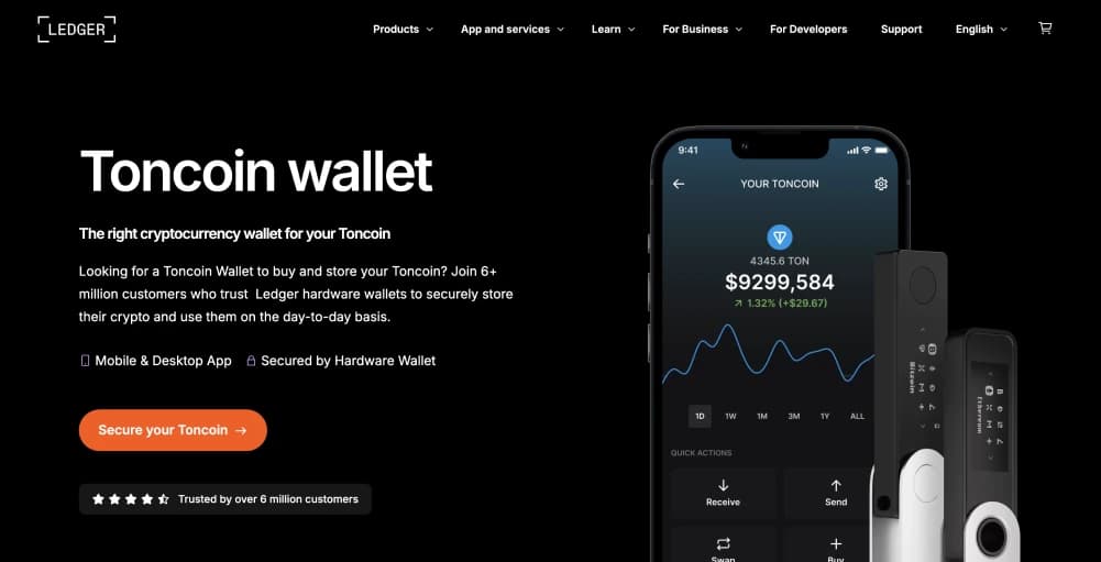 Carteras alternativas para TON