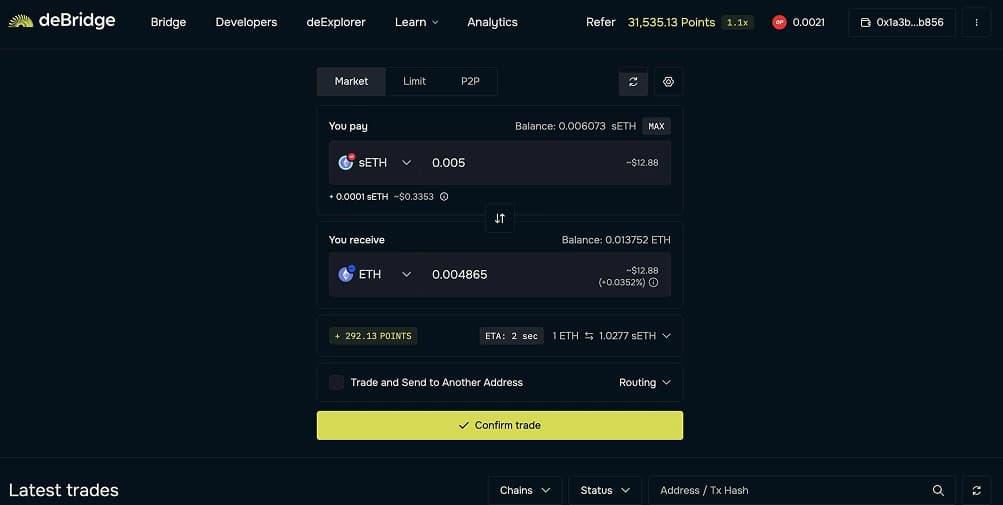 Bridge  Optimism  Base