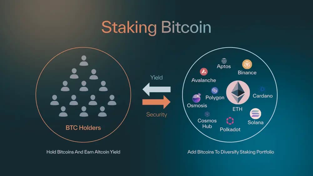 كيفstaking  btc  مع بابيلون؟