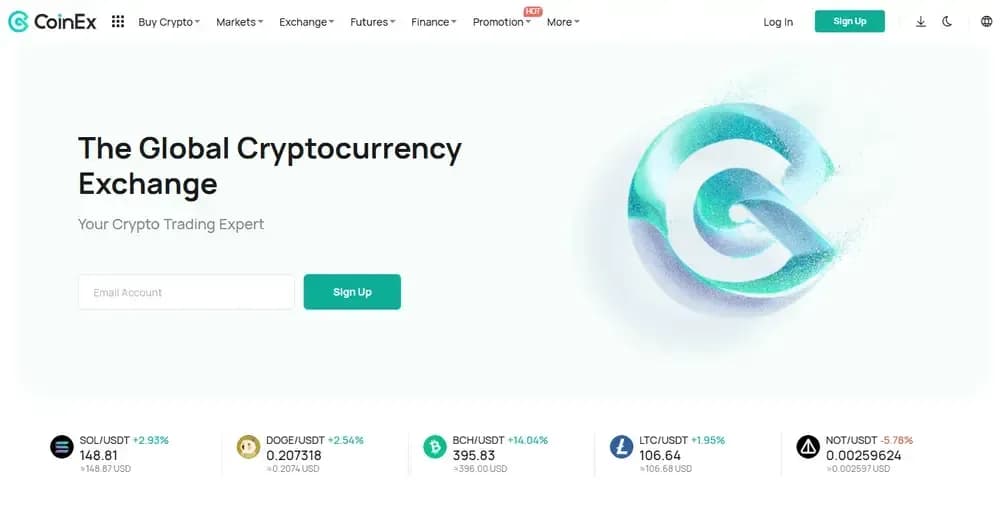 Über coinex