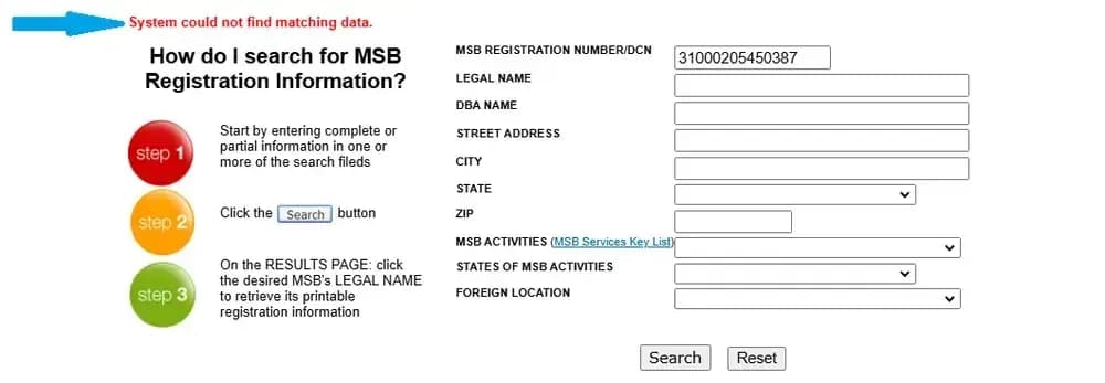 coinex  msb