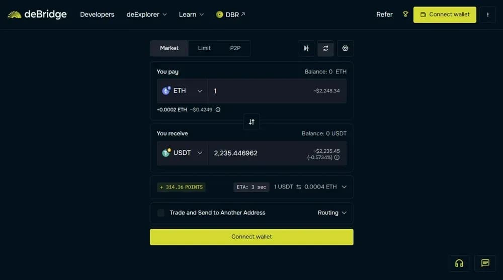 ¿Se pueden Bridge  EVM ?
