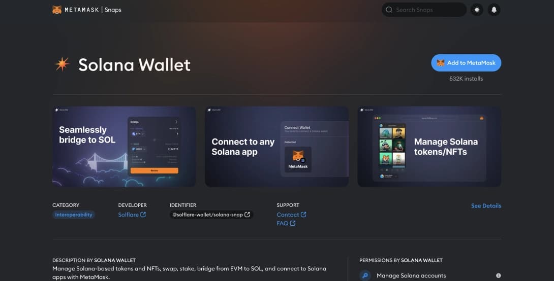 Solana Snap
