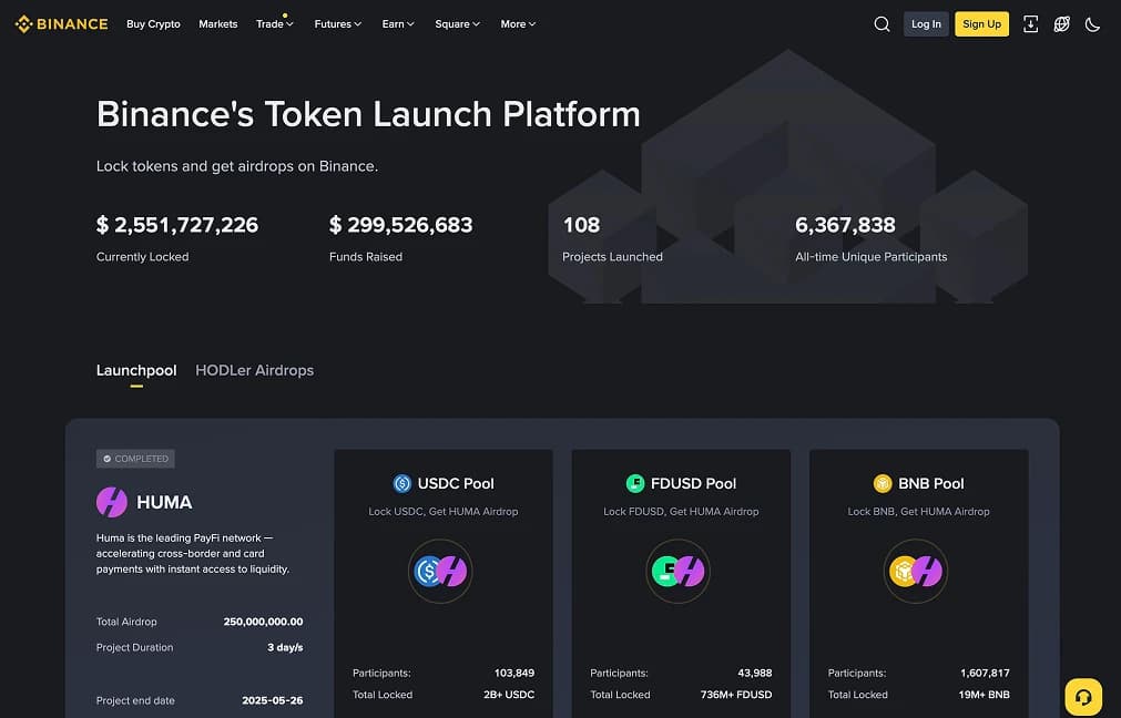 Launchpool.