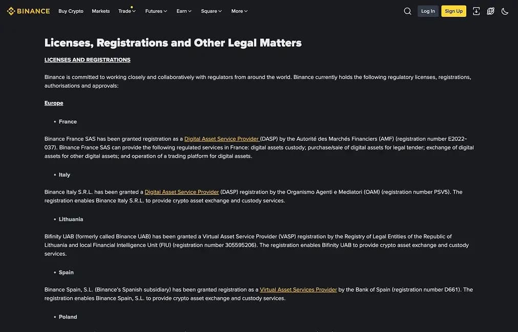 Binance .