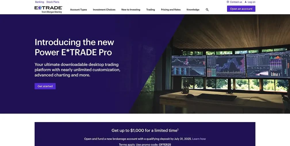 What is E*TRADE?
