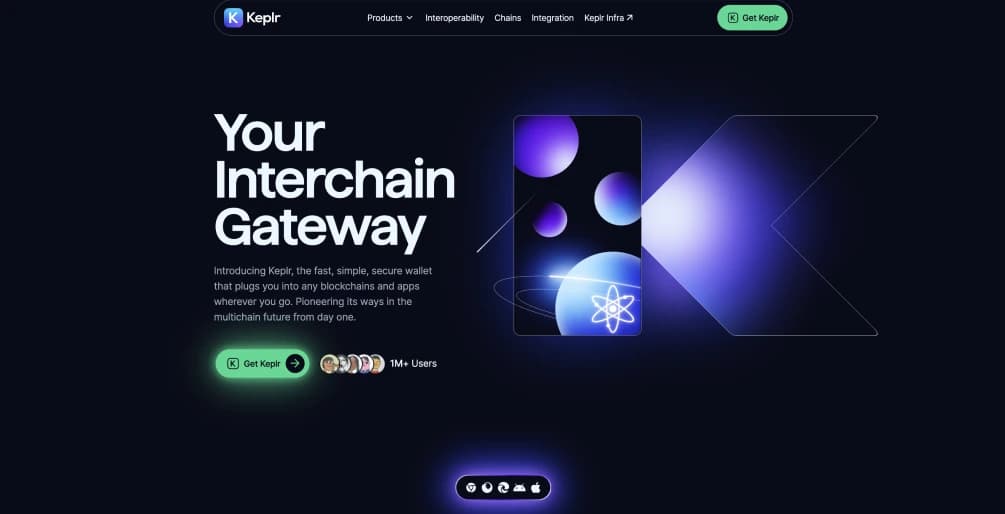Wallet alternativa Wallet  Cosmos