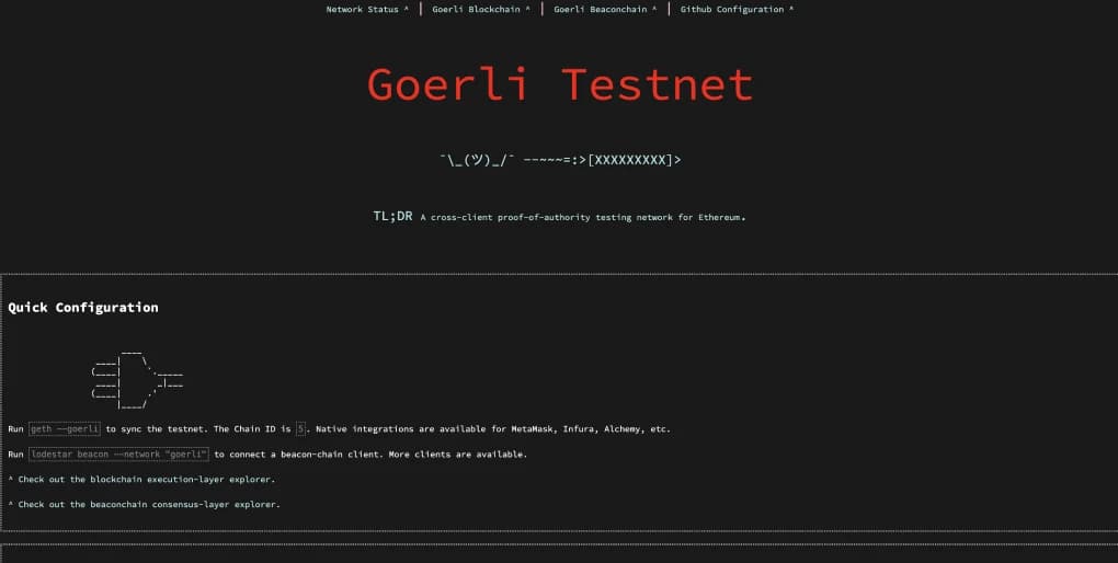 Qu'est-ce que Goerli?