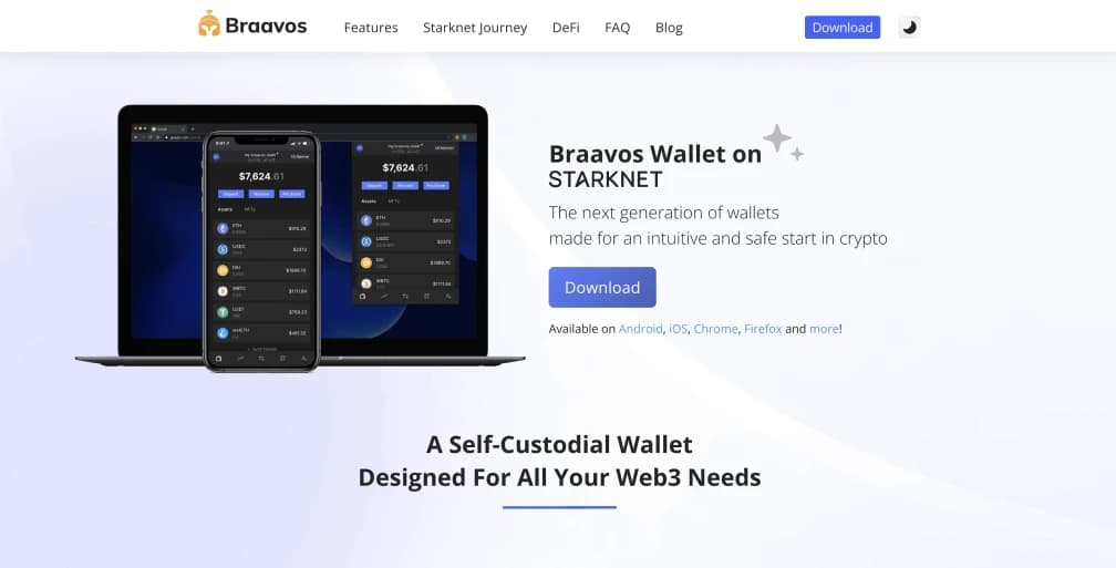 Alternative Wallets für Starknet
