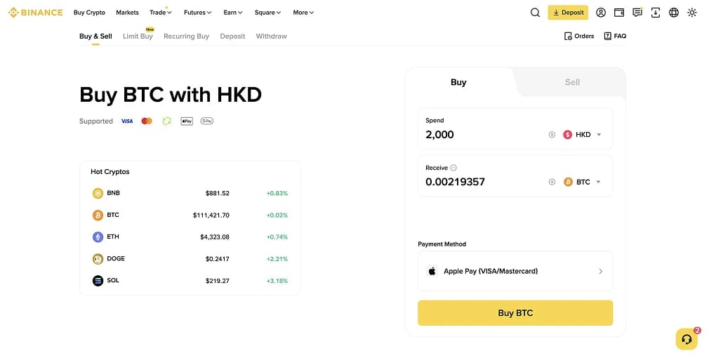 Kryptowährung bei Standard Chartered kaufen
