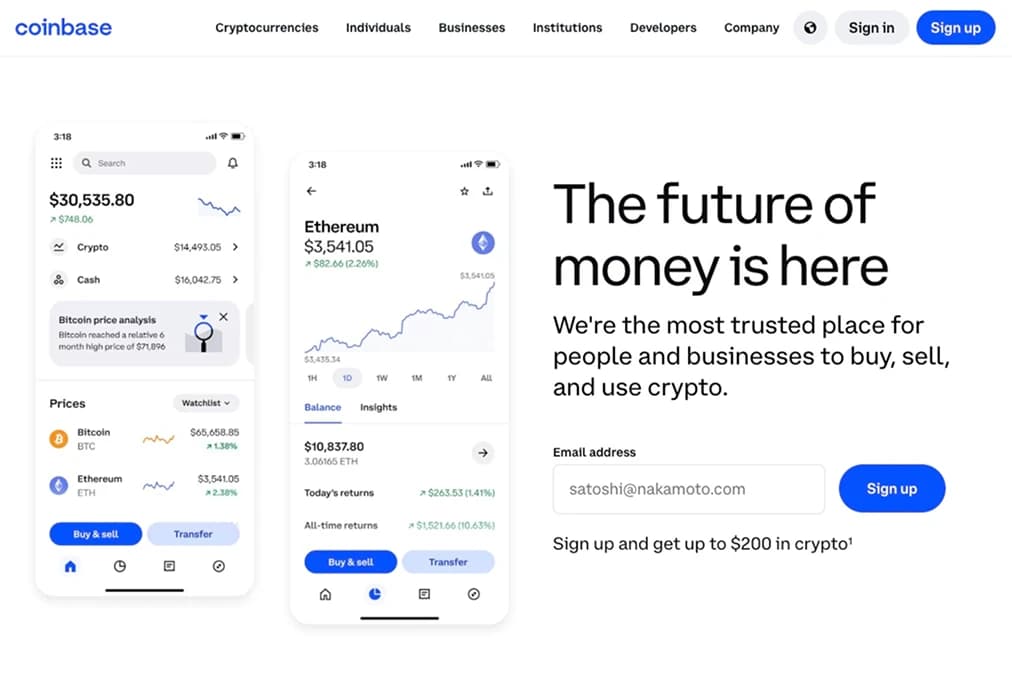 Coinbase.