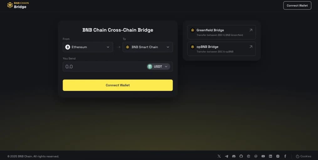 Ponts alternatifs pour BNB