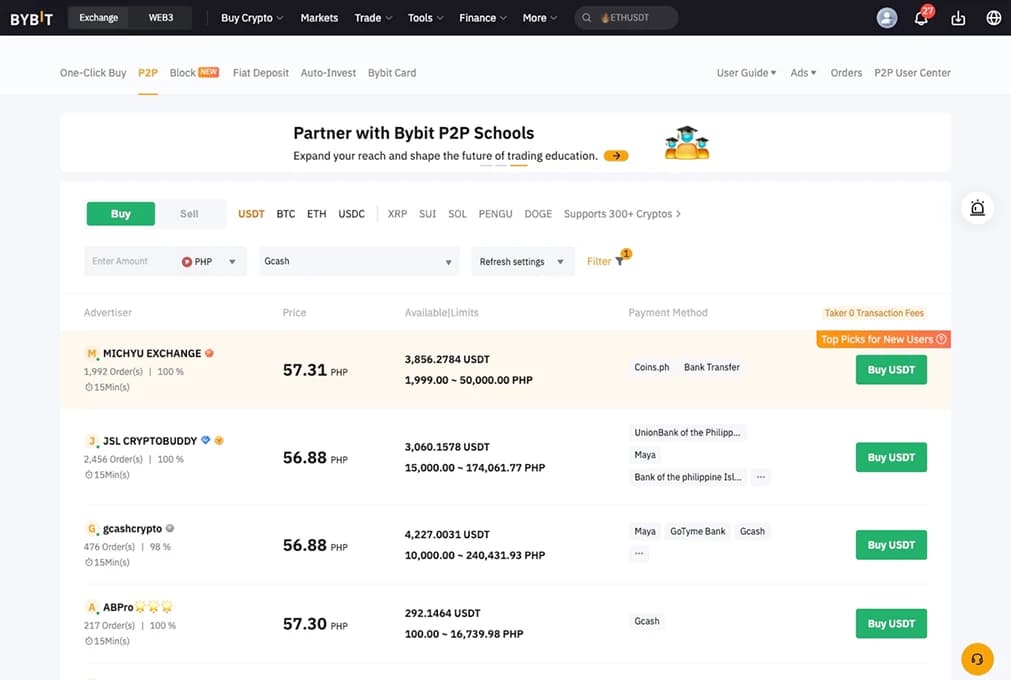 Buy Crypto with GCash