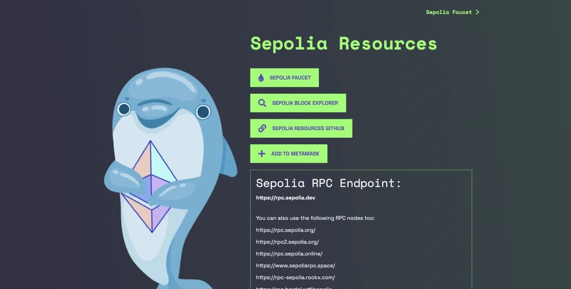 Sepolia Testnet