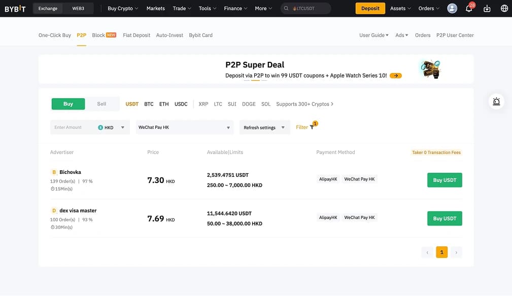 Compra criptomonedas con WeChat .