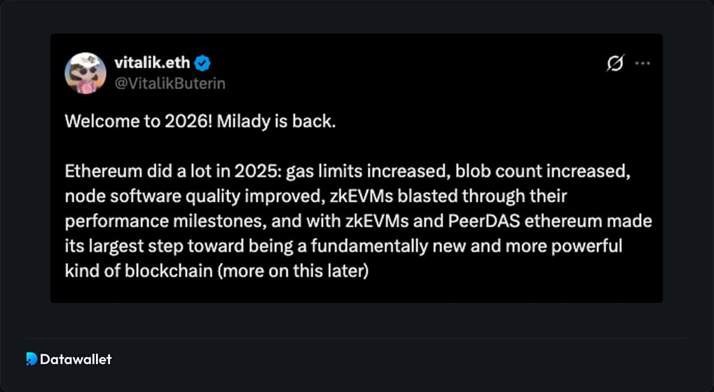 Vitalik Buterin  Milady » Ethereum