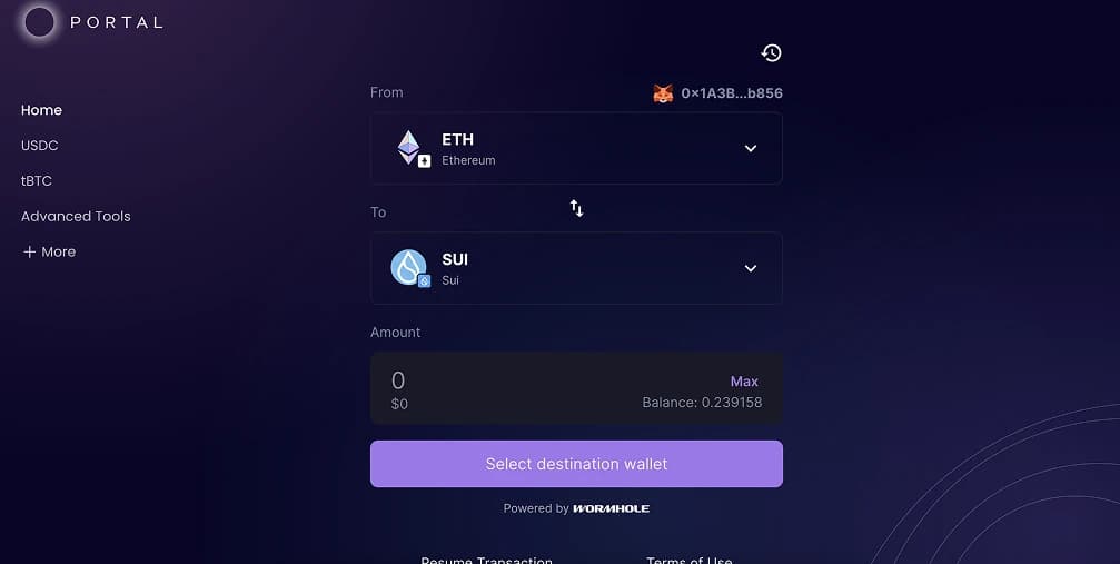 Alternative Sui Bridges