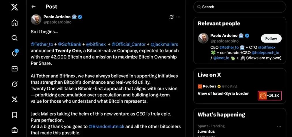 Jack Mallers Bitcoin .